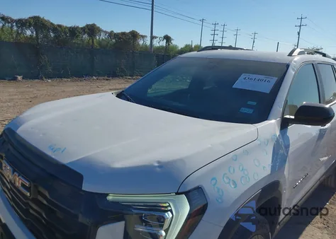 2026 GMC Terrain Fwd Elevation from USA, damaged, VIN 3GKALMEG5TL244666